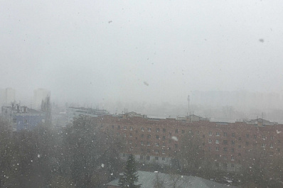 На Самару обрушилась метель