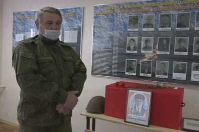 В Клявлинском районе прошло торжественное захоронение Александра Кошкина