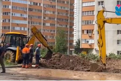 В Самаре восстановили водоснабжение после аварии на ул. Мичурина