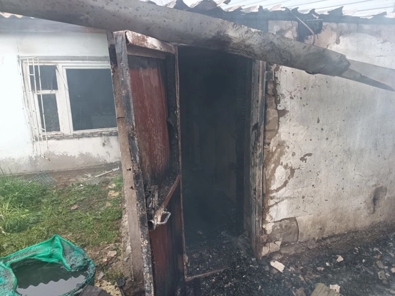 В Самарской области 21 июля горела баня