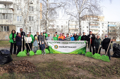 "Тольяттиазот" помог в благоустройстве территорий