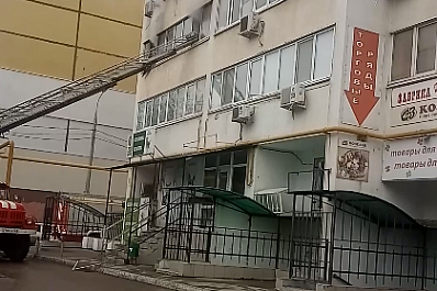 В Самаре с горящего балкона эвакуировали детей