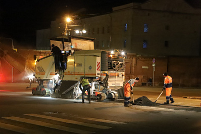 В Самаре в ночь на 15 апреля пройдет аварийно-ямочный ремонт дорог еще на 4 улицах