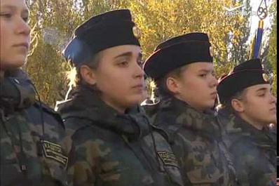 Воспитанники военно-патриотических объединений Самары приняли участие в областном конкурсе парадных расчётов