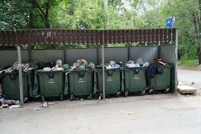 В Самаре у Деповского оврага к концу августа отремонтируют контейнерную площадку