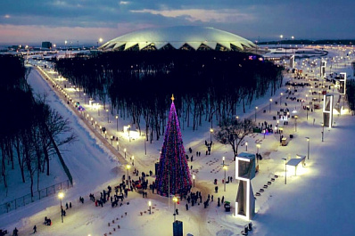 Возле стадиона "Самара Арена" установят десятиметрового космонавта