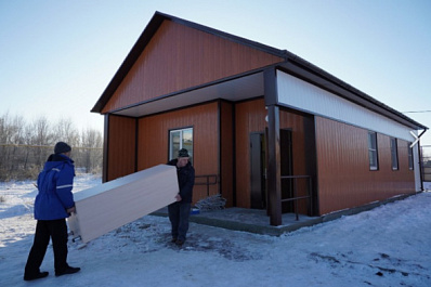 В селе Николаевка Волжского района открывается новый ФАП