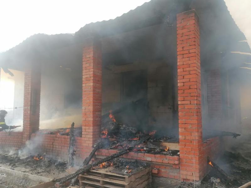 В Петра Дубраве 20 октября вспыхнул жилой дом