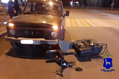 В Самаре 68-летний водитель ВАЗа сбил велосипедиста