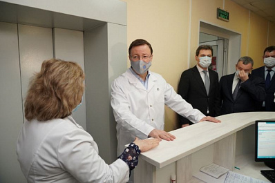 Дмитрий Азаров: "Меня радуют желание и мотивация врачей работать в Самарской области"