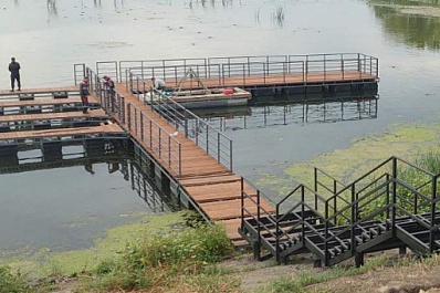 В Сызрани на Монастырской набережной появятся понтоны и фонтан 