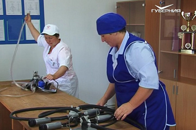 В Самарской области выбрали лучших доярок