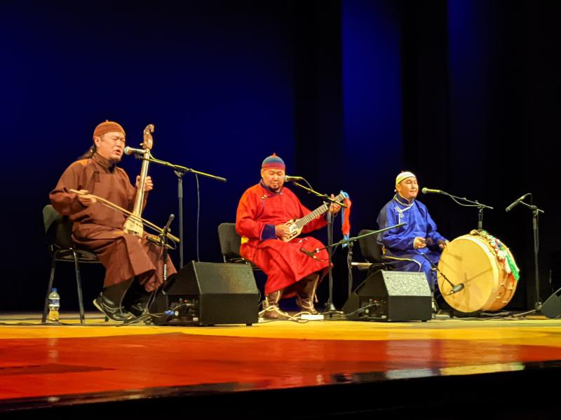 В Тольятти выступил ансамбль горлового пения "Алаш"