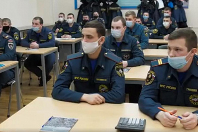 Очные занятия возобновили в самарском учебном центре противопожарной службы