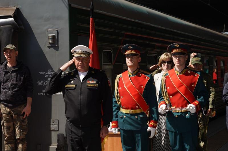 В Самару приехал поезд "Единство в памяти. Сила в подвиге!"