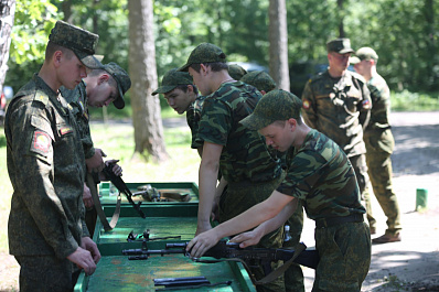 Самарские школьники приняли участие в военно-полевых сборах