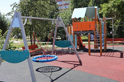 В Самаре благоустроили двор в Кировском районе