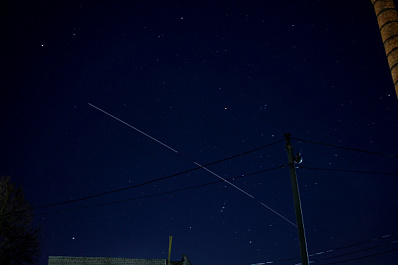 Самарцы несколько дней смогут наблюдать движение МКС в ночном небе