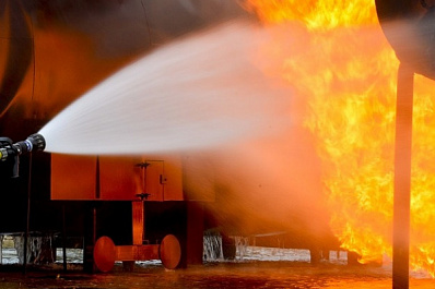 В Кировском районе Самары сгорел торговый павильон