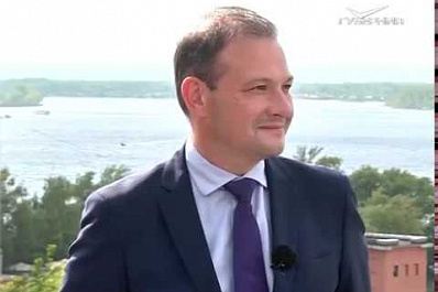 Самару посетил известный телеведущий Сергей Брилев