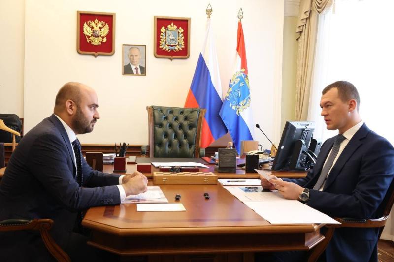 Вячеслав Федорищев обсудил с министром спорта РФ планы развития спорта в Самарской области
