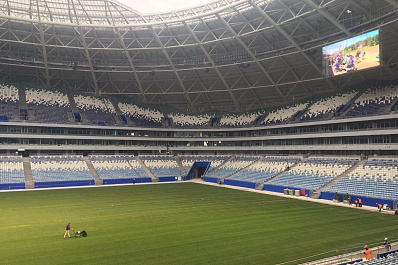 На Самара Арене 25 апреля пройдет масштабная тренировка с запуском всех систем