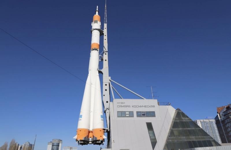 В Самаре на ракету-носитель "Союз" установили датчики, отслеживающие ее состояния при строительстве планетария