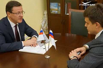 Дмитрий Азаров обсудил с Михаилом Котюковым перспективы создания в Самаре научного центра мирового уровня