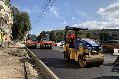 В Самаре завершается ремонт улицы Победы