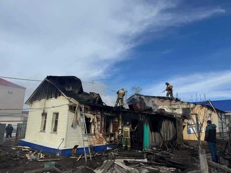 В Самарской области 27 марта двое взрослых и один ребенок погибли во время пожара