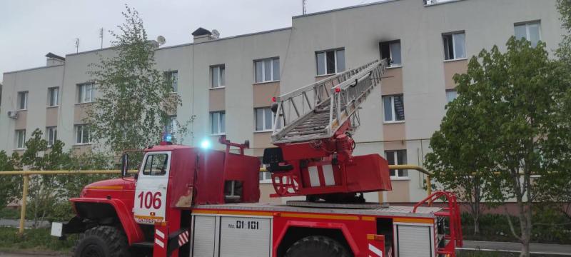 В Самарской области 30 апреля горела квартира на третьем этаже