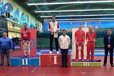 Золотую медаль в фехтовании заработал представитель спортроты ЦСКА/Самара