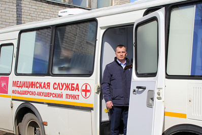 Медицинская помощь в селах Большеглушицкого района стала ближе к людям 