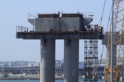 Видеоблогер заснял опоры для будущей развязки на М5 "Урал" в районе Белозерки-Самара