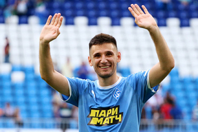 Тарас Бурлак забил первый гол в РПЛ после возобновления чемпионата