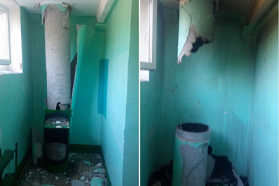 В Тольятти в подъезде многоквартирного дома взорвался мусоропровод