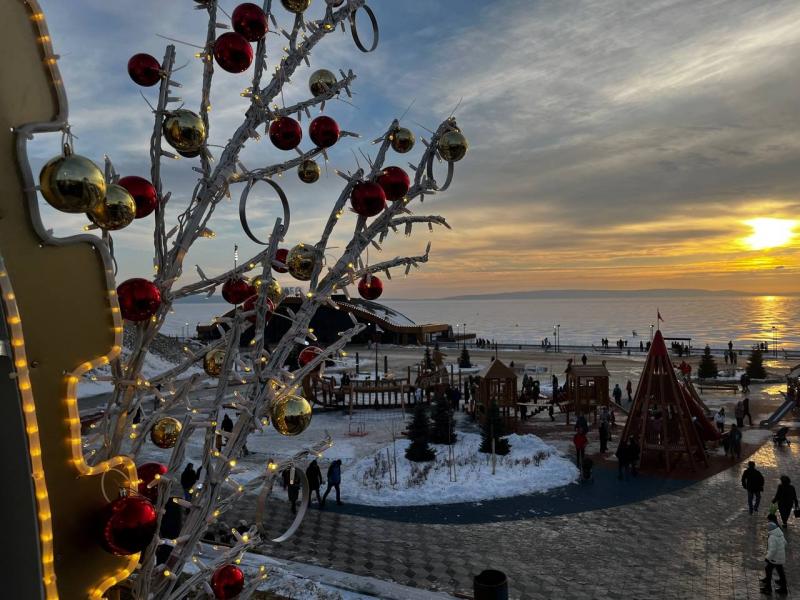 Новая набережная стала новогодним подарком для жителей Тольятти