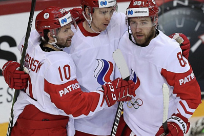 4:1: Россия разгромила Швейцарию на ЧМ по хоккею