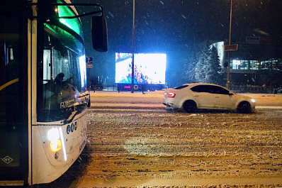 В Тольятти предупредили о задержках в работе общественного транспорта из-за непогоды