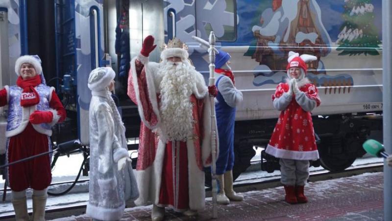 Большое путешествие по стране: поезд Деда Мороза приедет в Самару 10 декабря 2022 года 