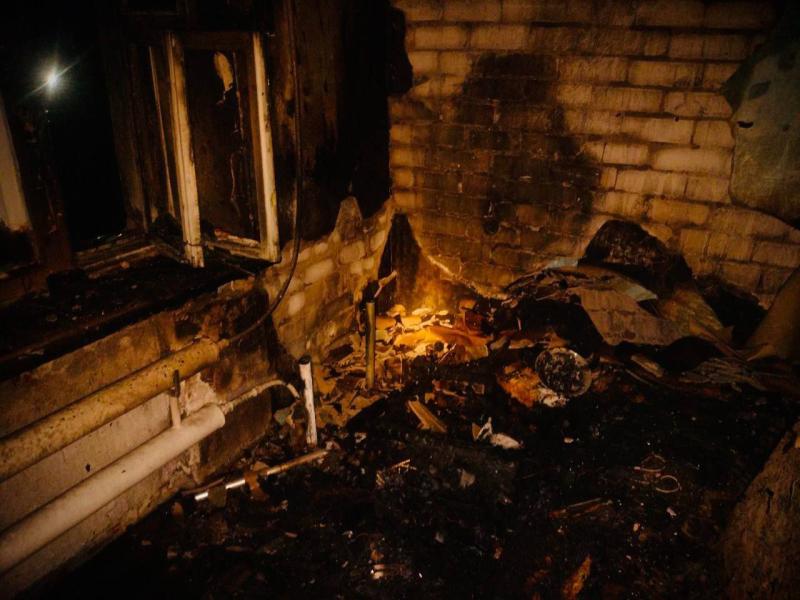 В Самарской области 18 ноября вспыхнула квартира 