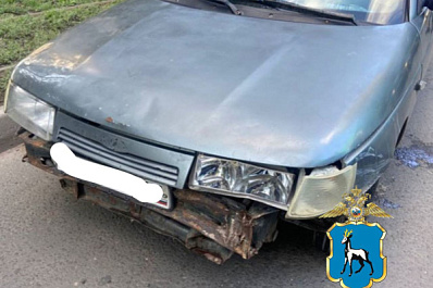 В Самаре легковушка сбила женщину с 4-летним ребенком на зебре