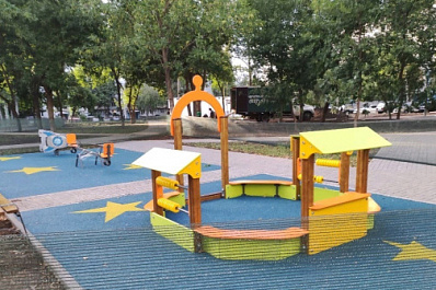 В Промышленном районе Самары благоустроили еще один двор