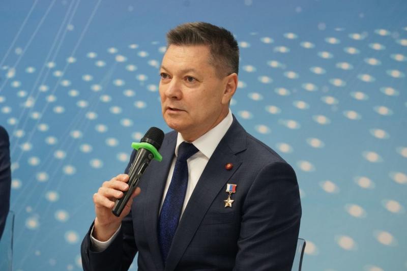 Космонавт Олег Кононенко побывал в Самарском университете имени академика Королева