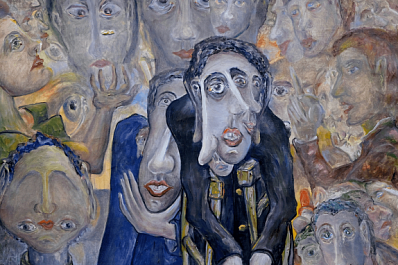 В Самаре показали выставку художника, удивляющего зрителей на протяжении полувека