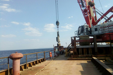 На Волге у Климовки вбили первую сваю будущего моста