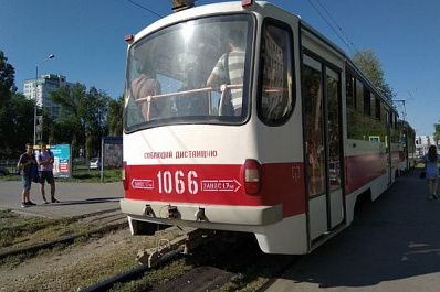 В Самаре 25 мая 2022 года увеличили интервал движения трамваев на улице Ново-Садовой