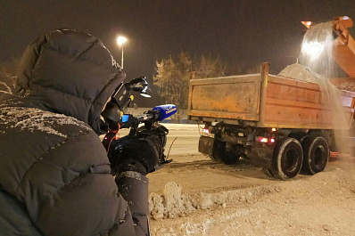 С улиц Самары вывезли порядка 57 тыс. тонн снега