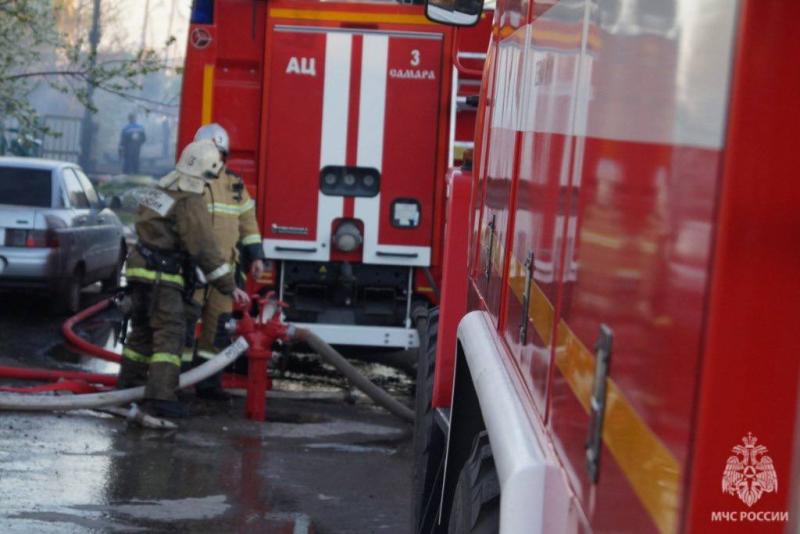 В Самаре 30 июля во время пожара в квартире погиб пенсионер