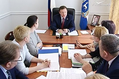 Губернатор Самарской области Дмитрий Азаров провел прием граждан